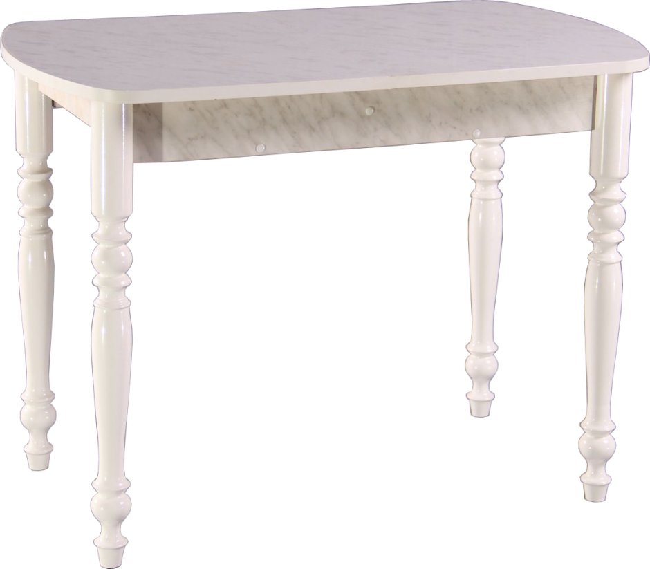 Стол Aris 160 белый мрамор