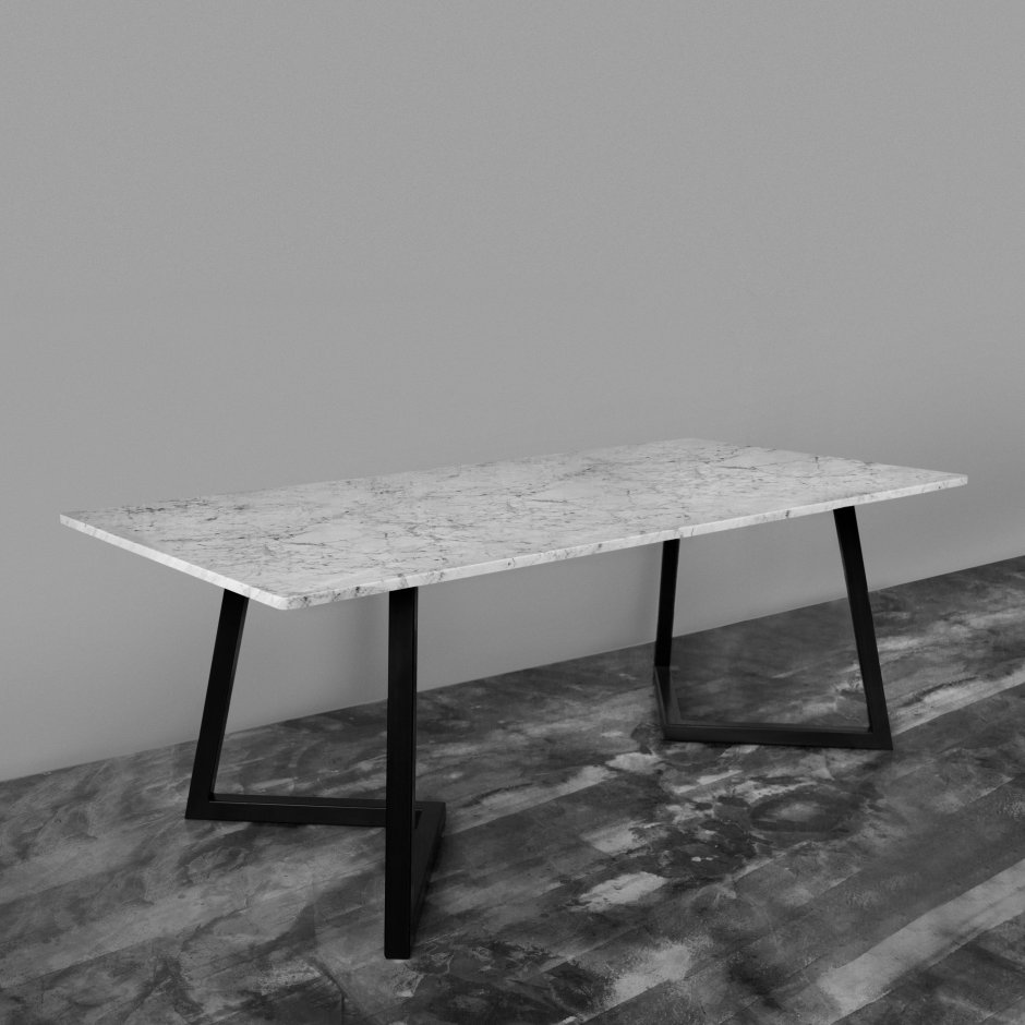 Стол обеденный Rait 1100 м мрамор