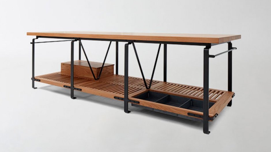 Кухонный гарнитур в стиле лофт