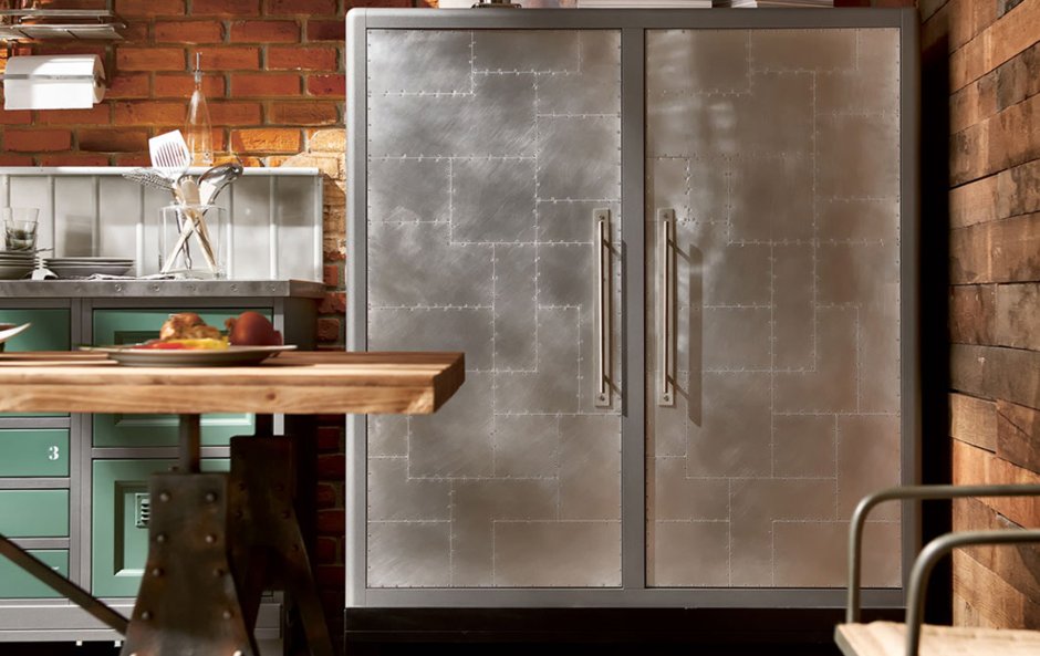 Кухня в стиле лофт