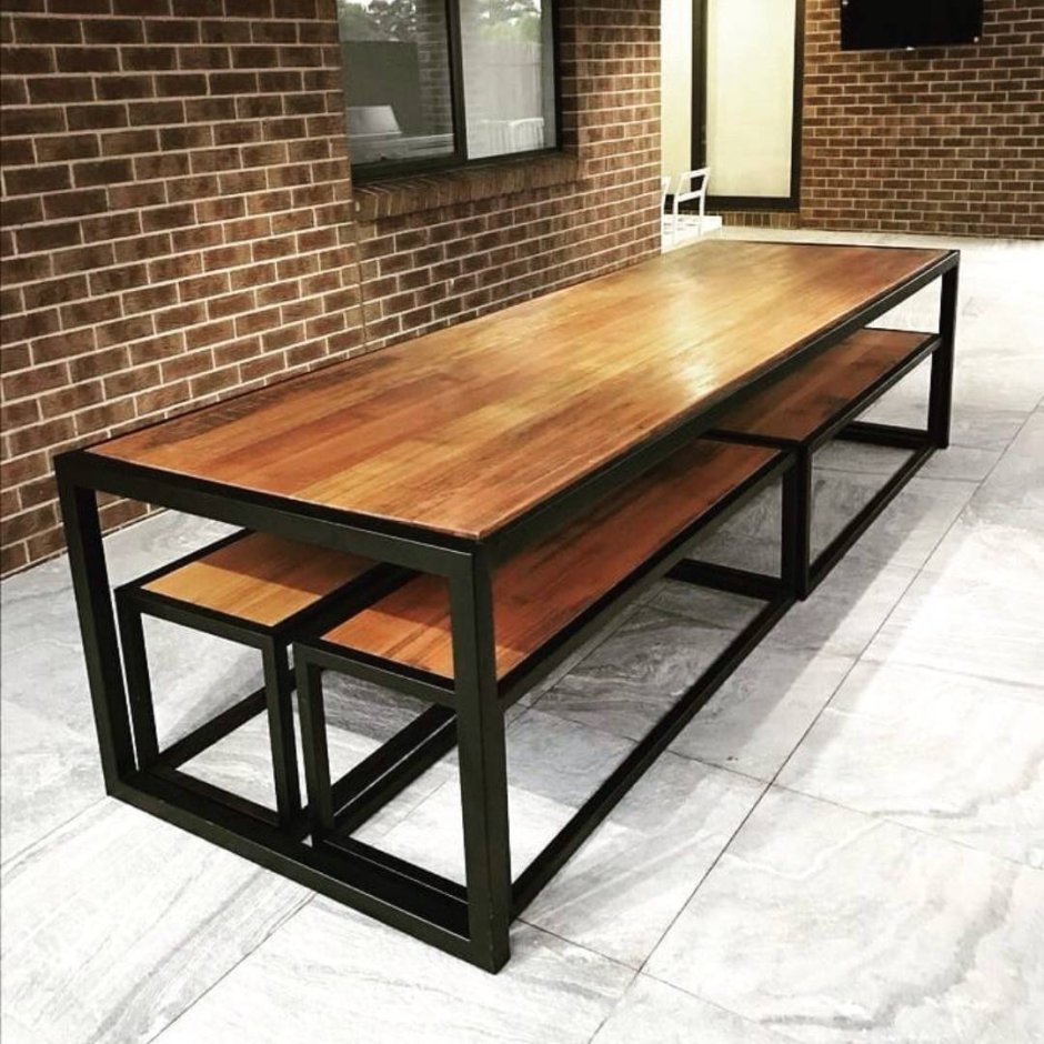 Кухня угловая лофт