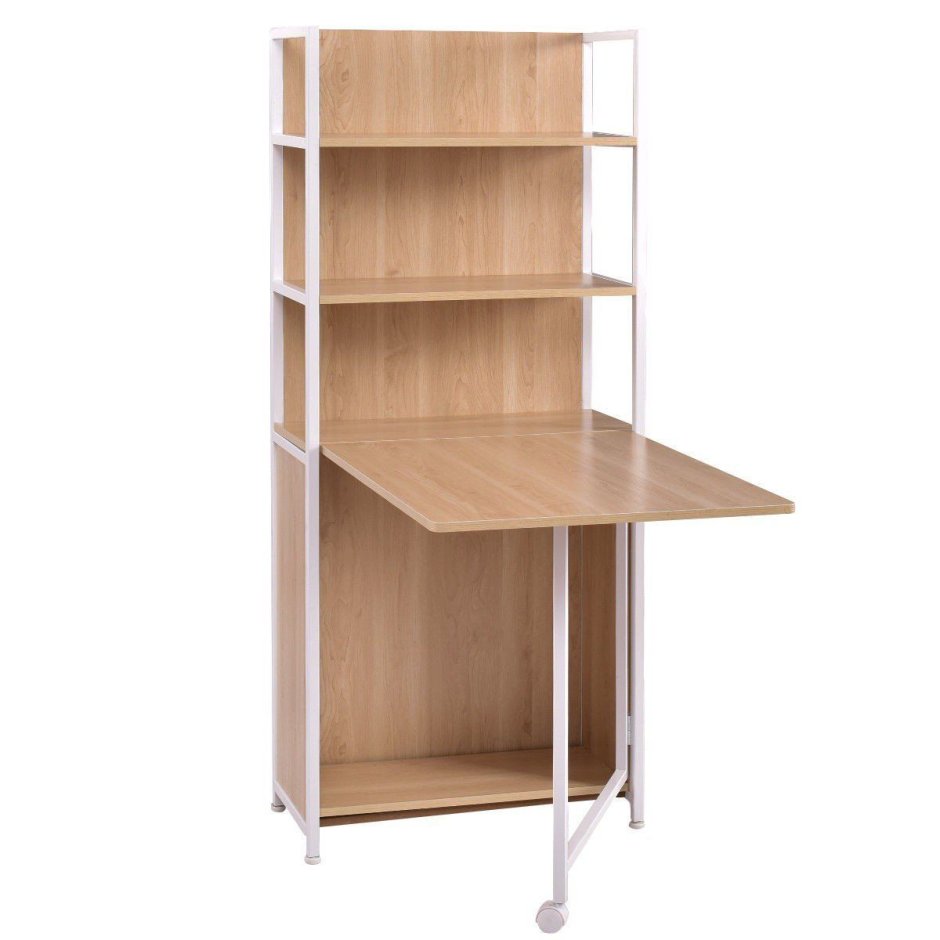 Стеллаж с откидным столом