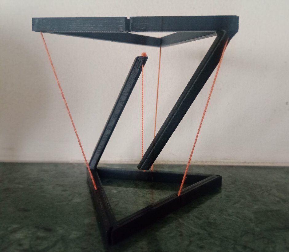 Тенсегрити левитирующий стол