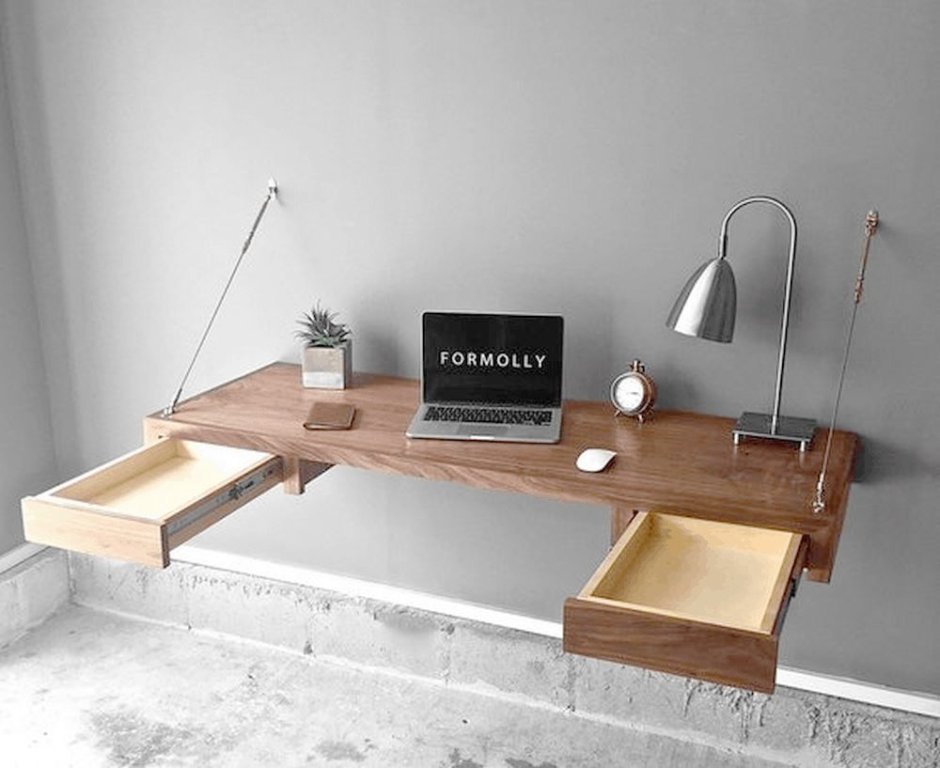 Подвесной письменный стол