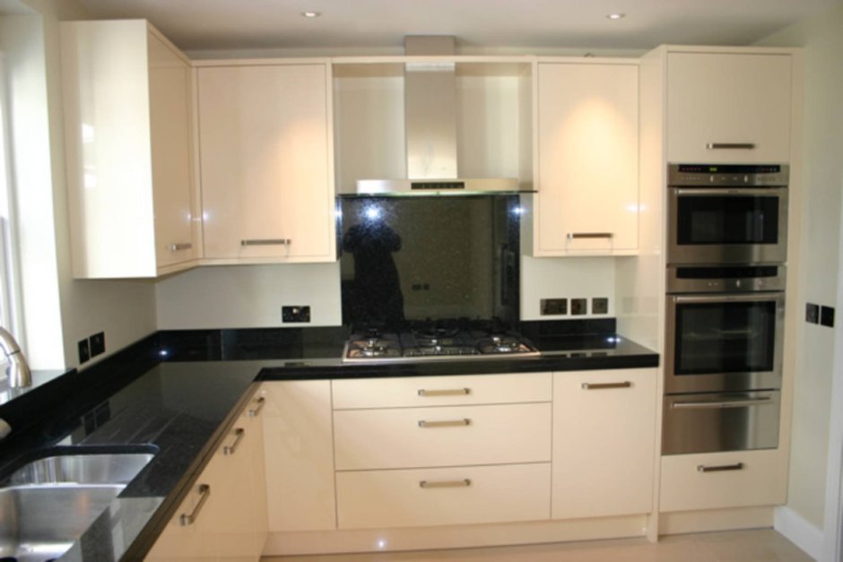 Ручки для белой глянцевой кухни