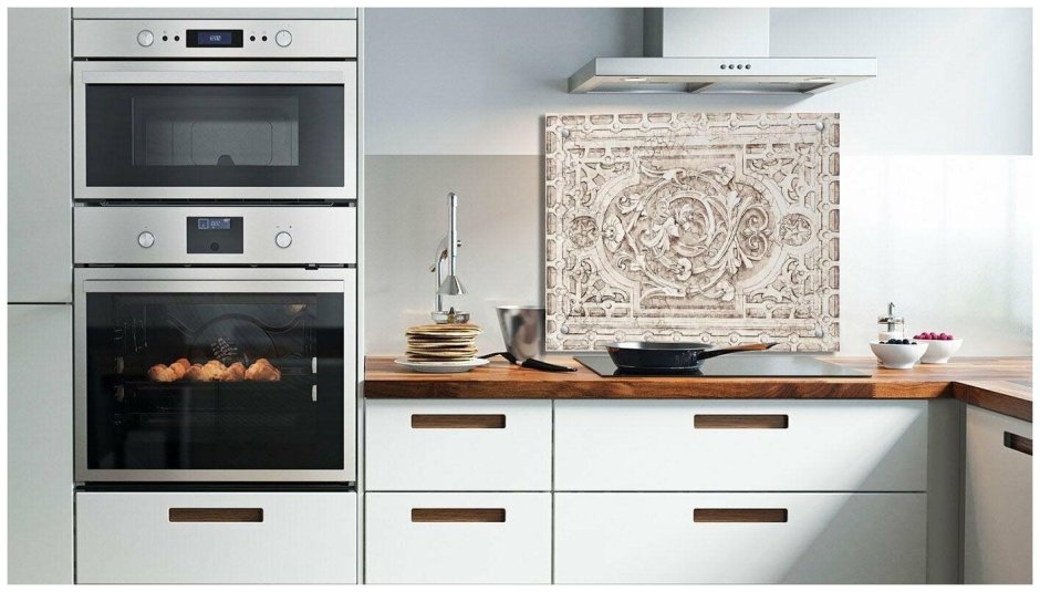 Встроенная газовая плита и духовой шкаф