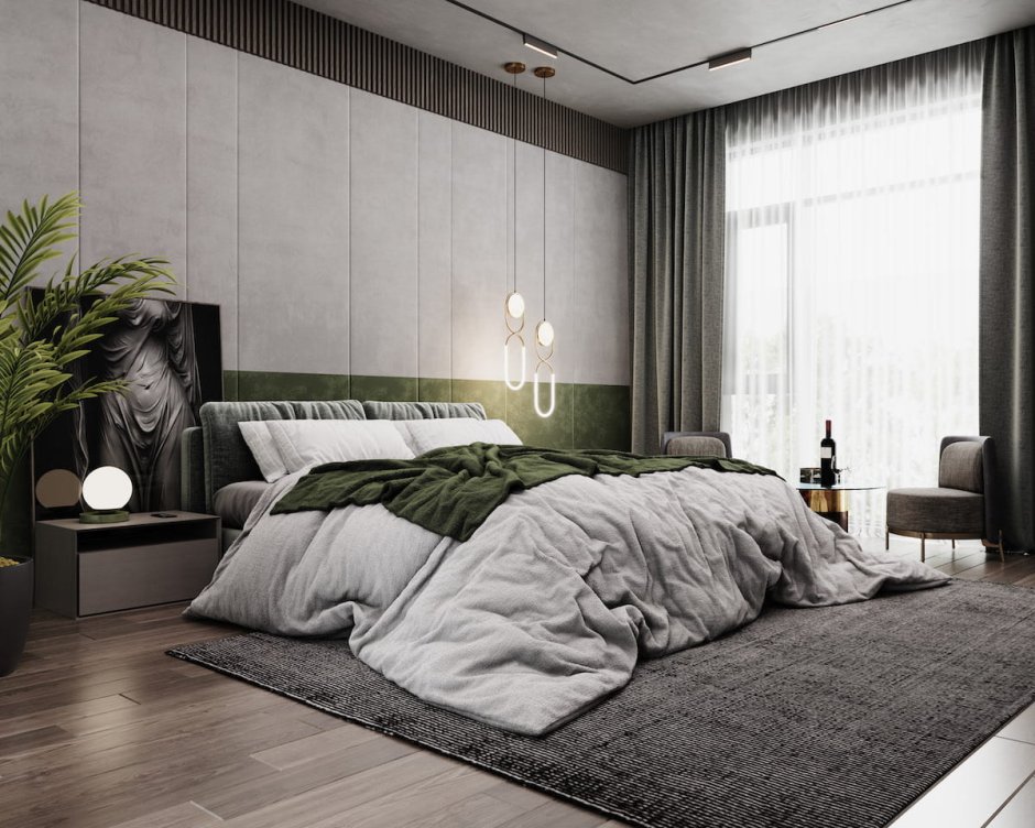 Трендовые спальни