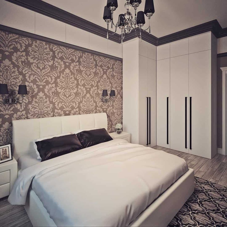 Спальня в стиле арт деко