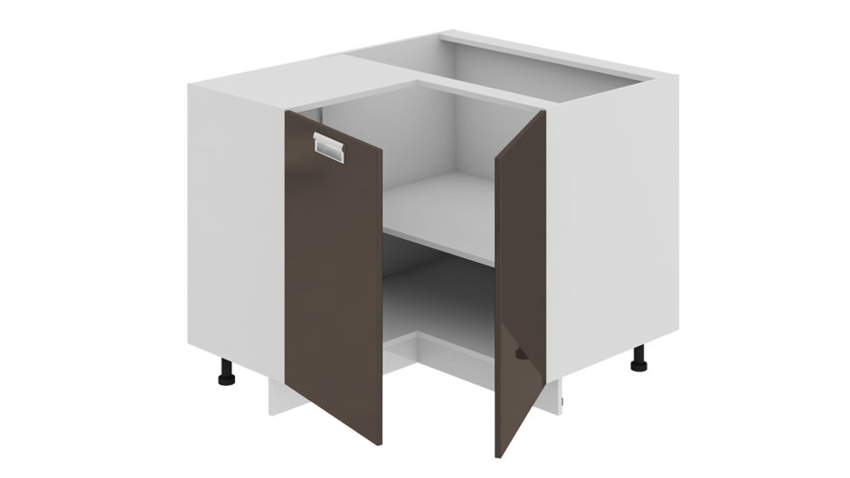 Кухонный модуль напольный под мойку 800х600х820 вишня