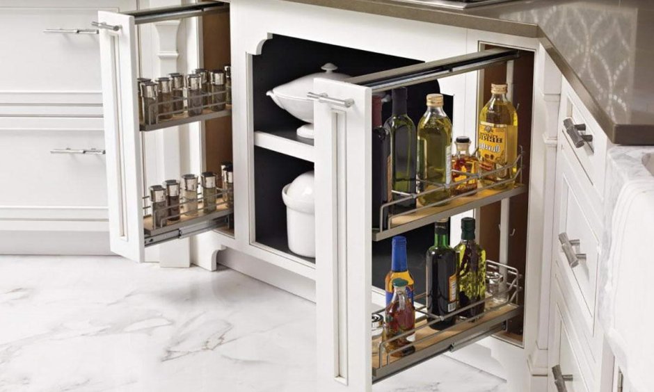 Шкаф бутылочница для кухни 150