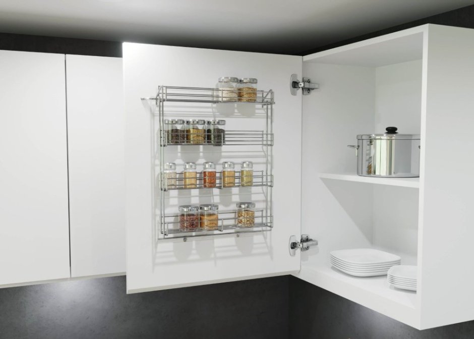 Навесная полка для специй vs Top Spice 358х84х456мм