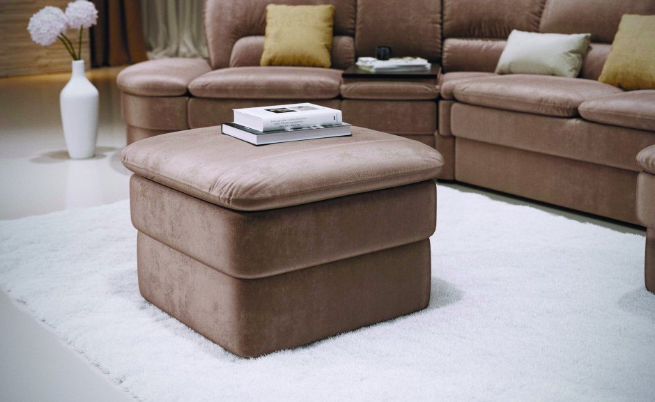 Диван Орион 2 братья Баженовы с пуфом