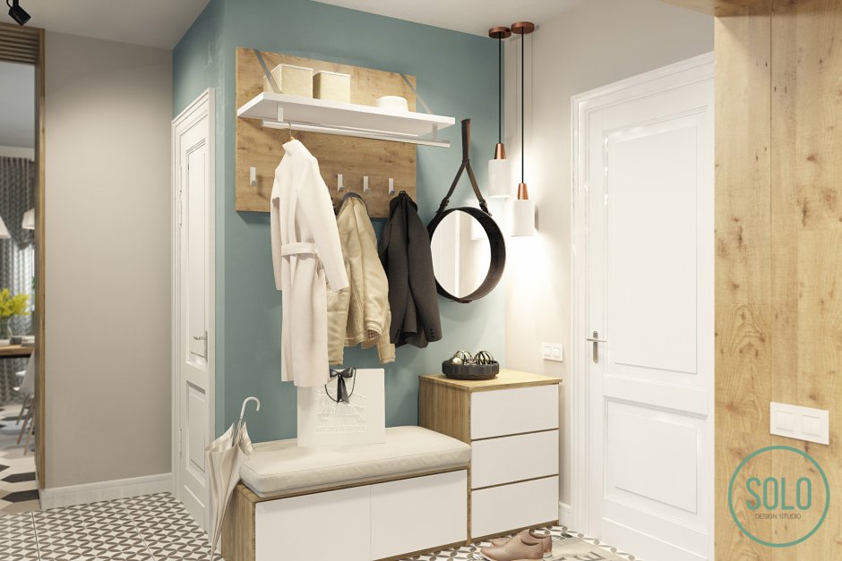 Прихожая белая