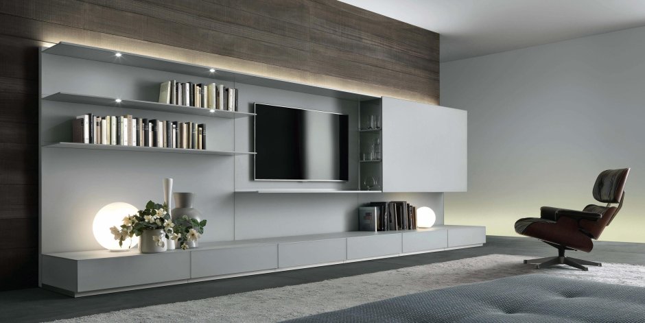 Стильные тумбы под телевизор в гостиную