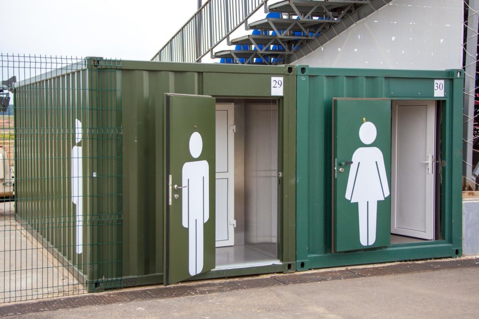 Туалетный модуль автономный МГН Т-331-ка