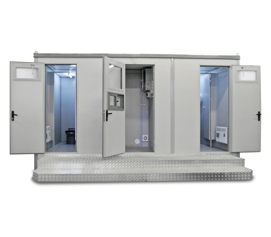 Односекционный туалетный модуль тм01