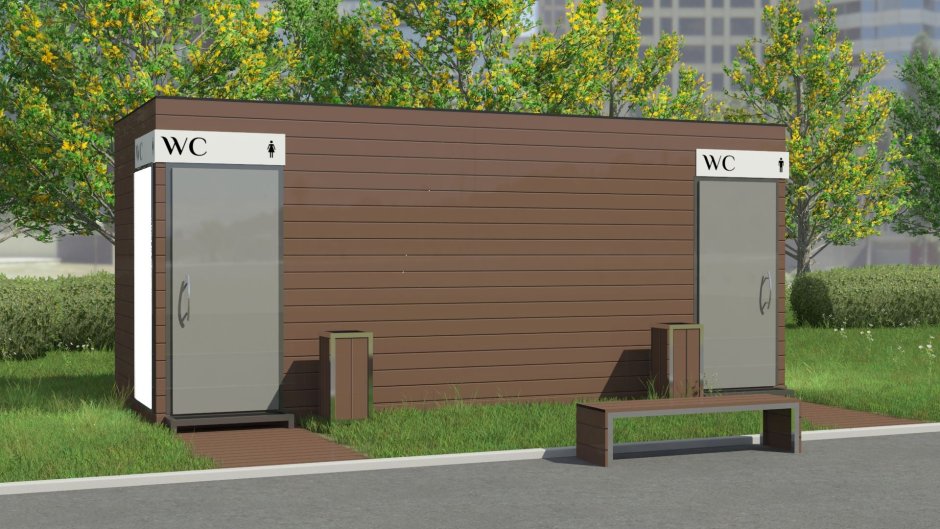 Туалетный модуль тм09