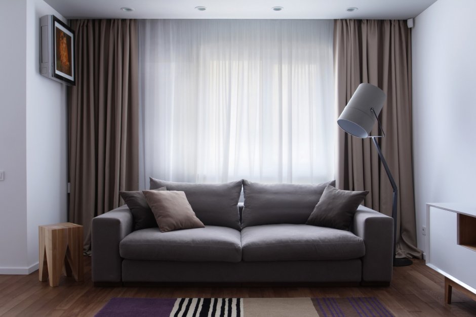 Интерьер в серых тонах