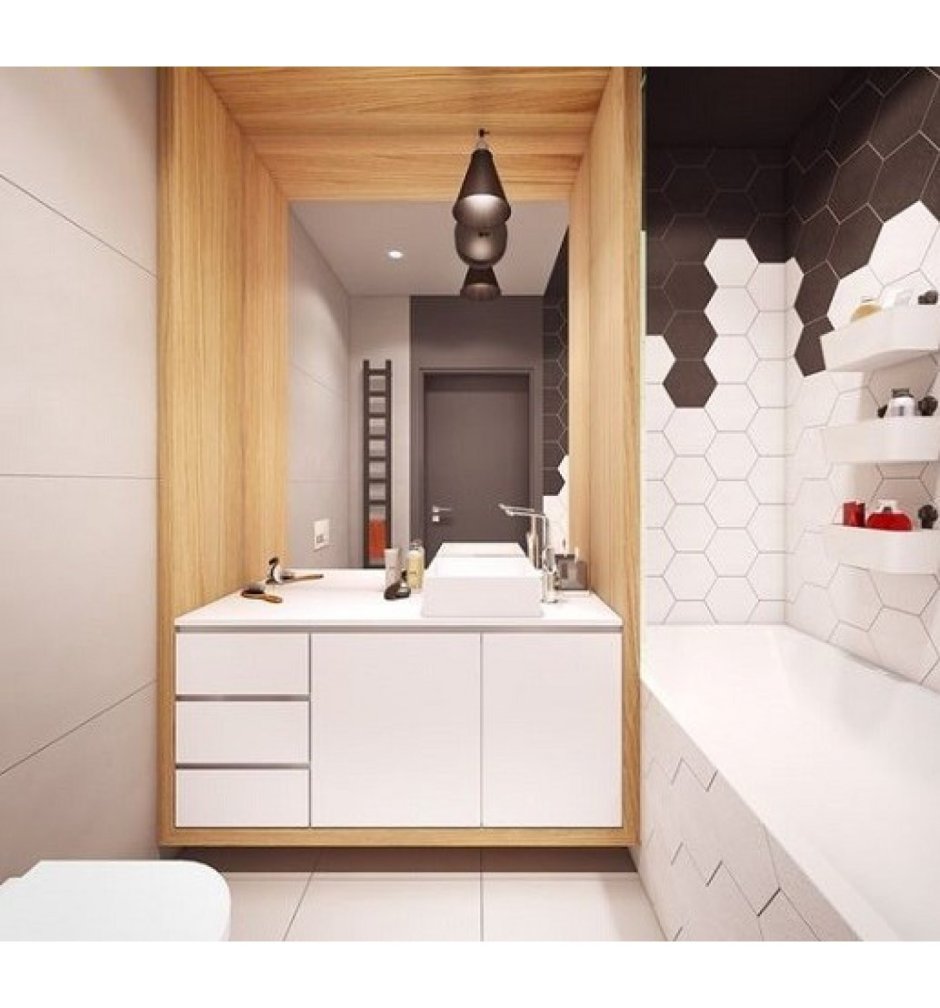 Маленькая ванная планировка