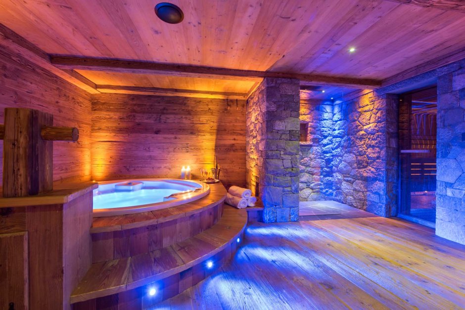 Сауна с джакузи