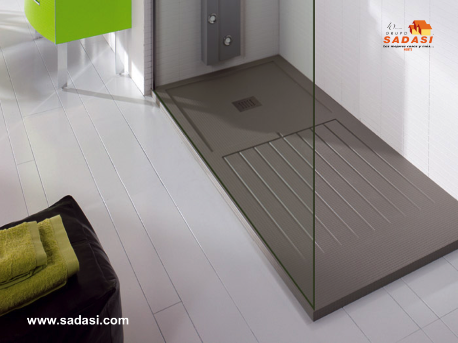 Душевой поддон без бортиков