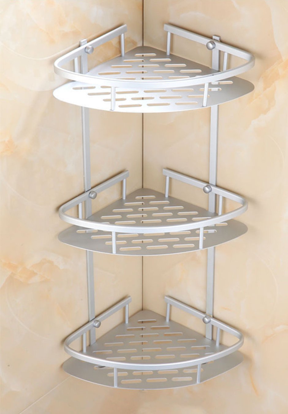 Алюминиевая угловая полка Кэдди