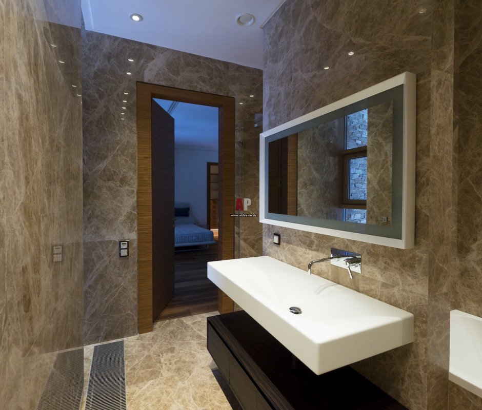 Отделка ванных комнат керамогранитом