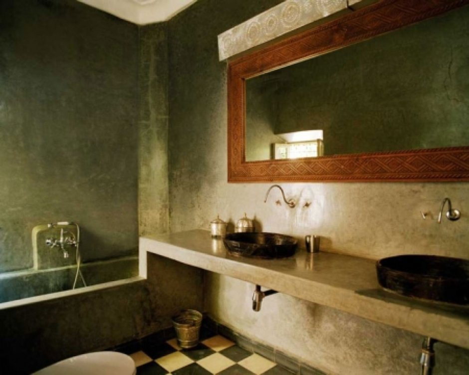 Марокканский стиль интерьера Таделакт