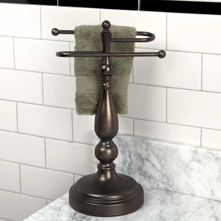 Подставка для полотенец в ванную напольная