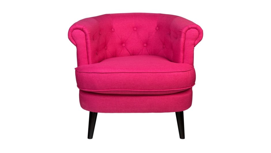 Кресло розовое мягкое