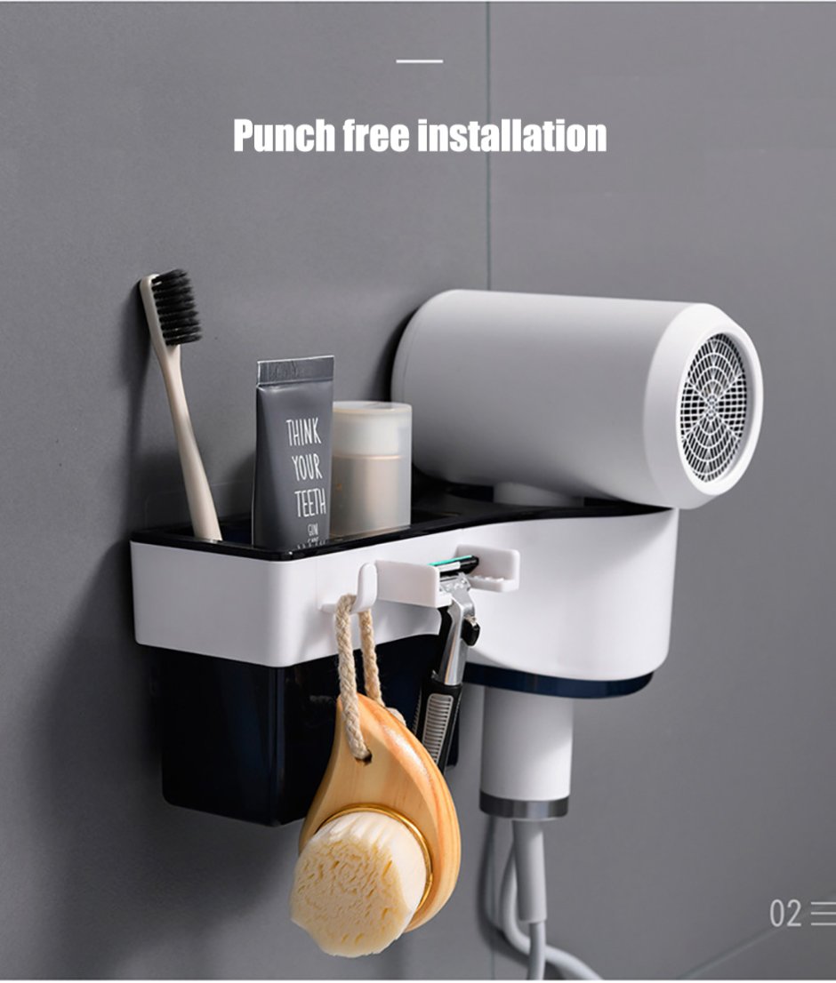 Держатель для фена в ванну