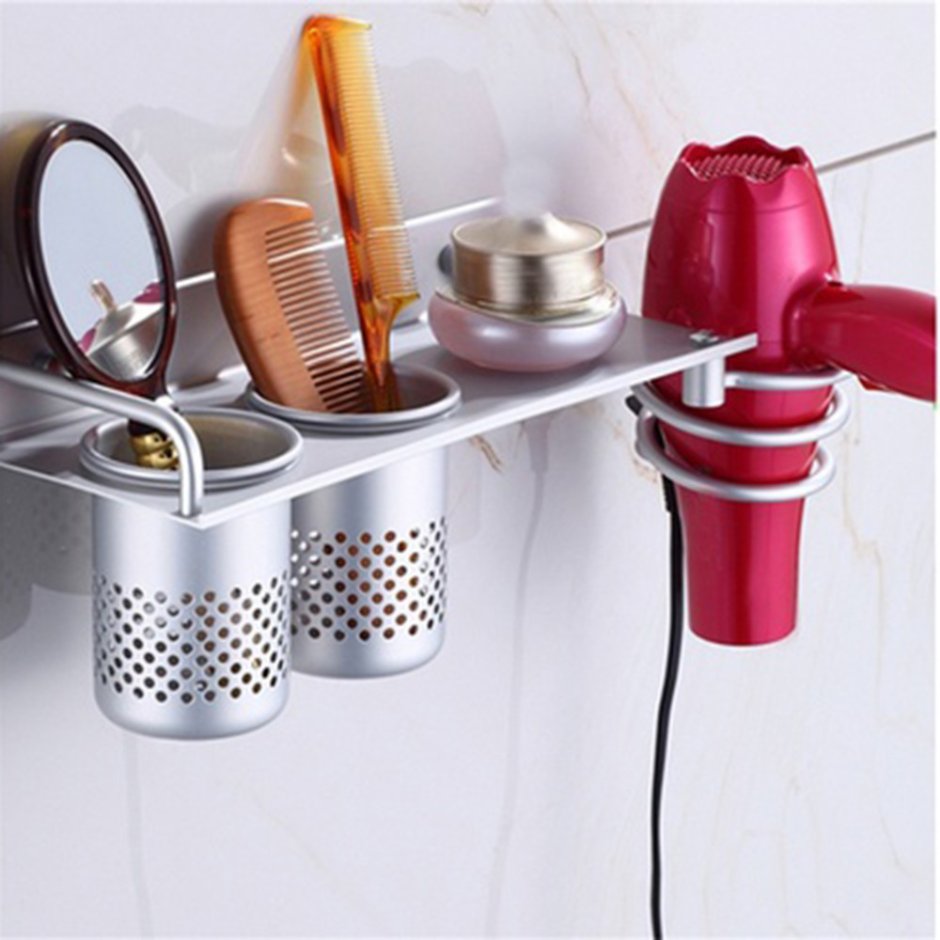 Держатель для фена в ванную комнату