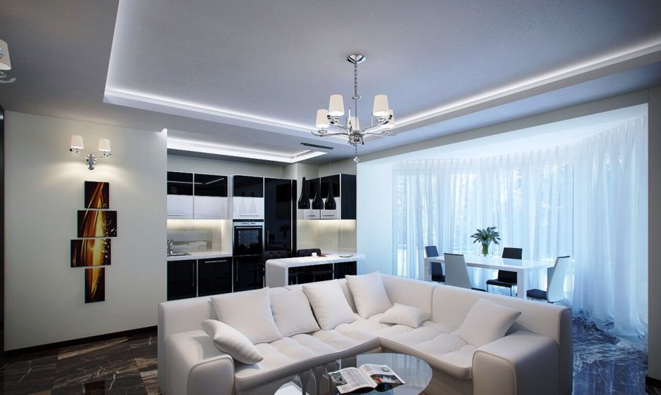 Натяжные потолки модные тенденции