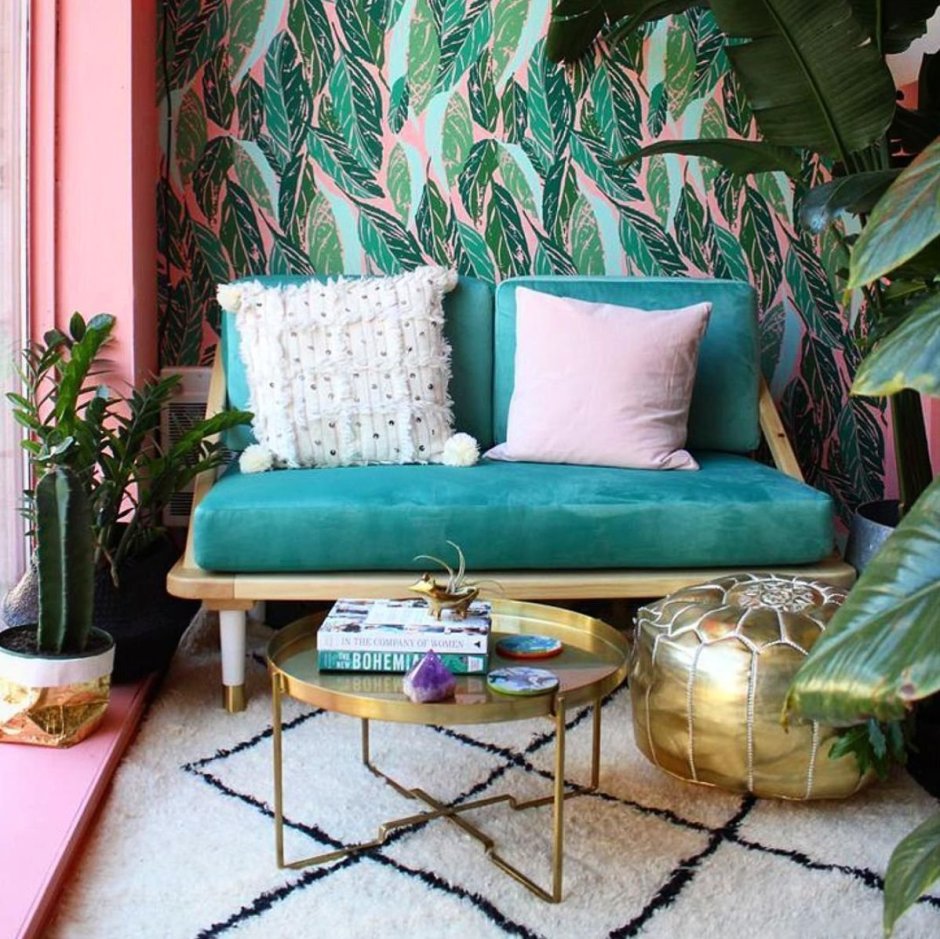 Комната в тропическом стиле