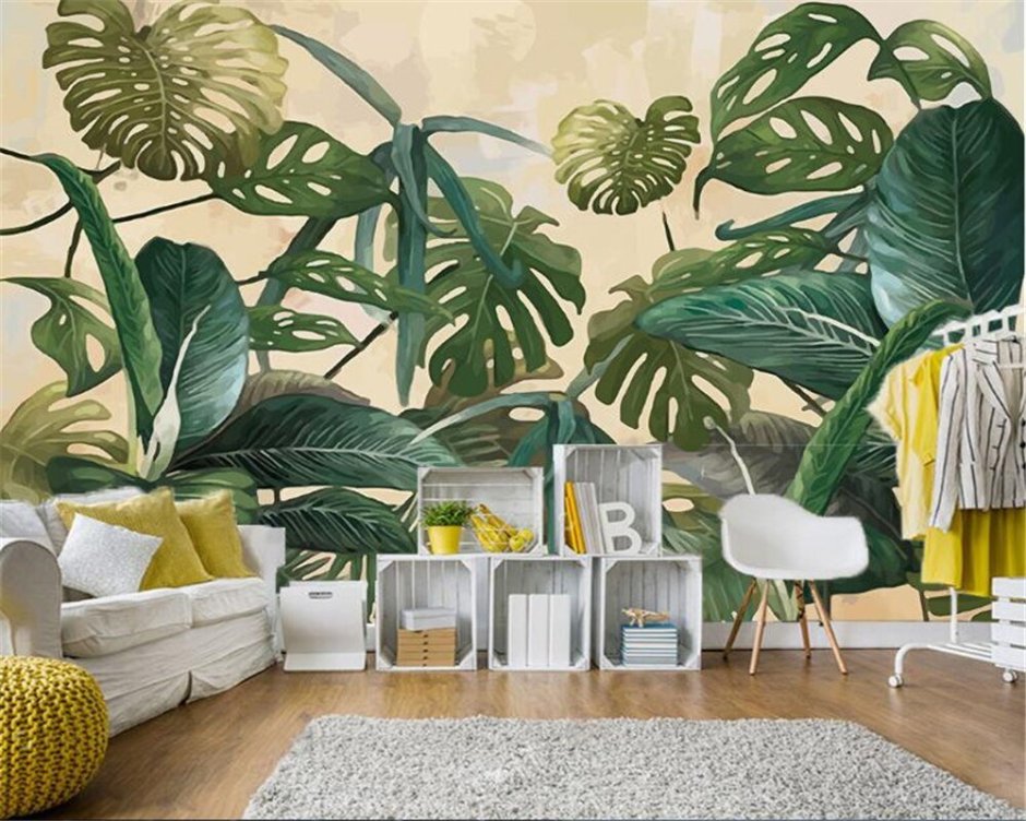 Аффреско листья тропические