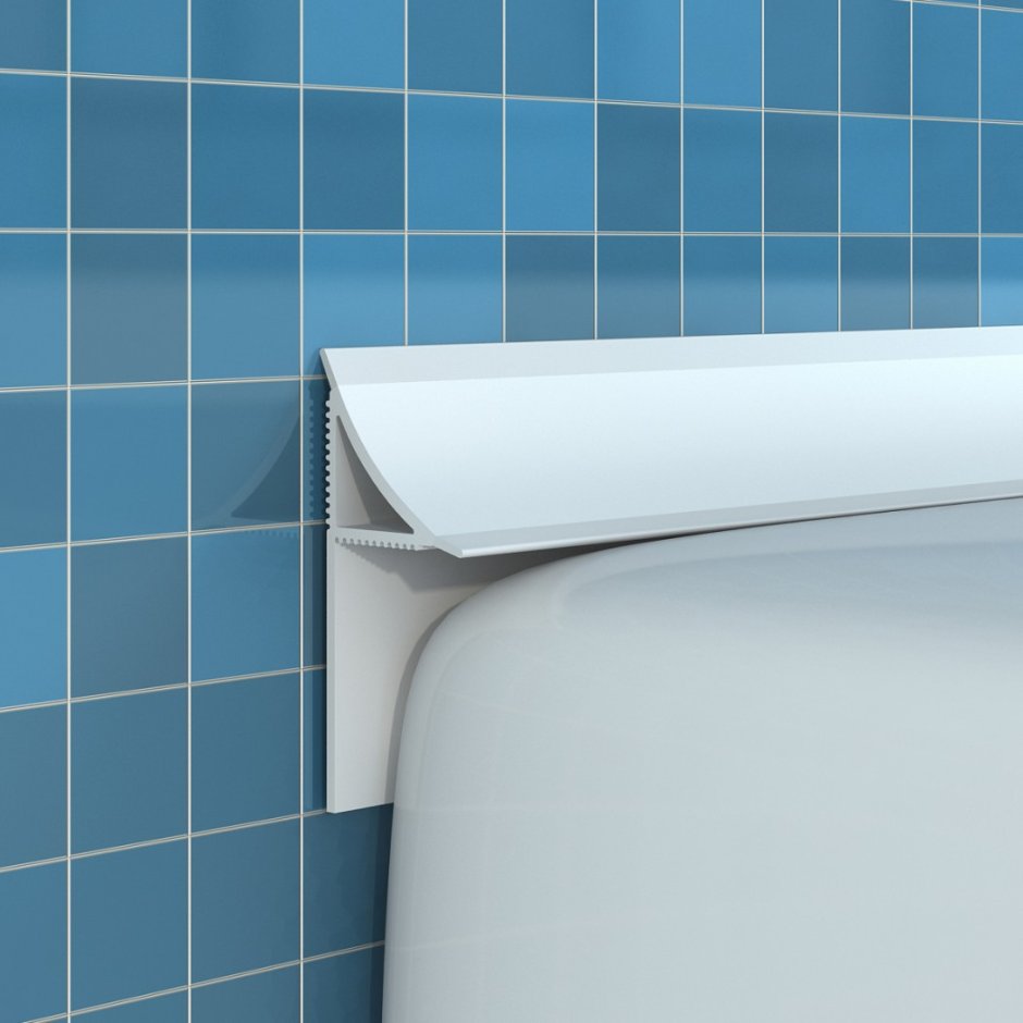 Бордюр универсальный Grace белый 185 см