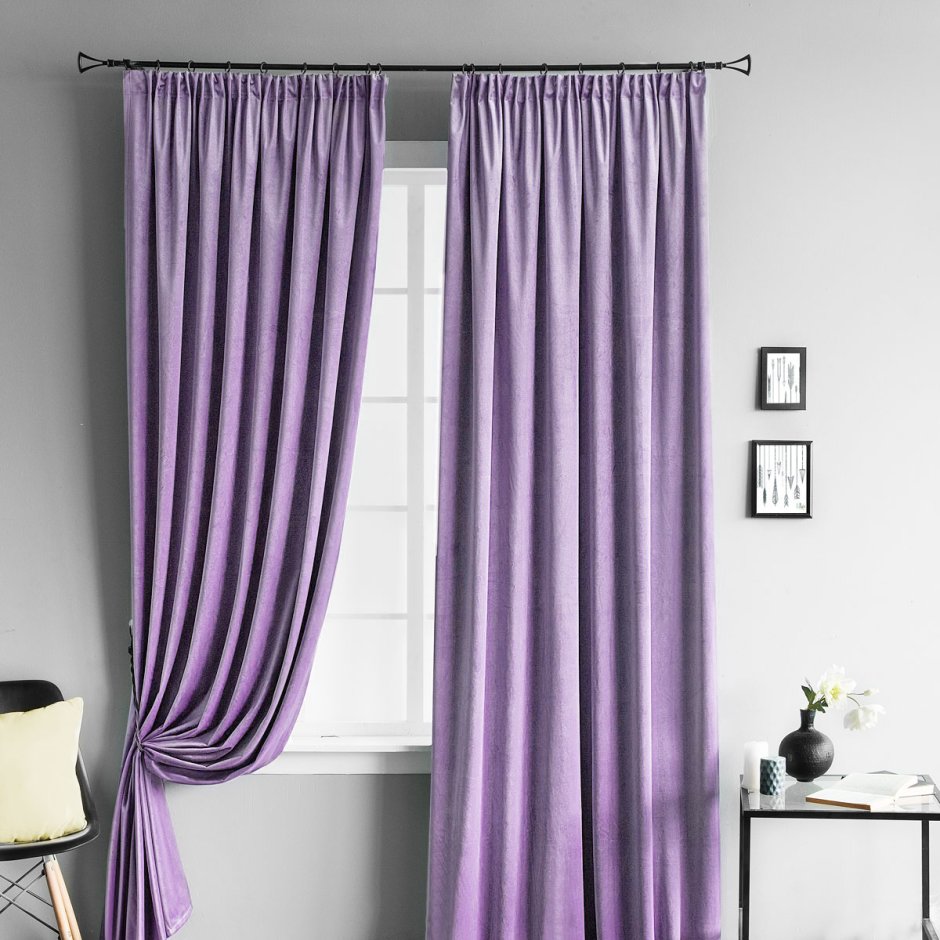 Шторы блэкаут Лаванда