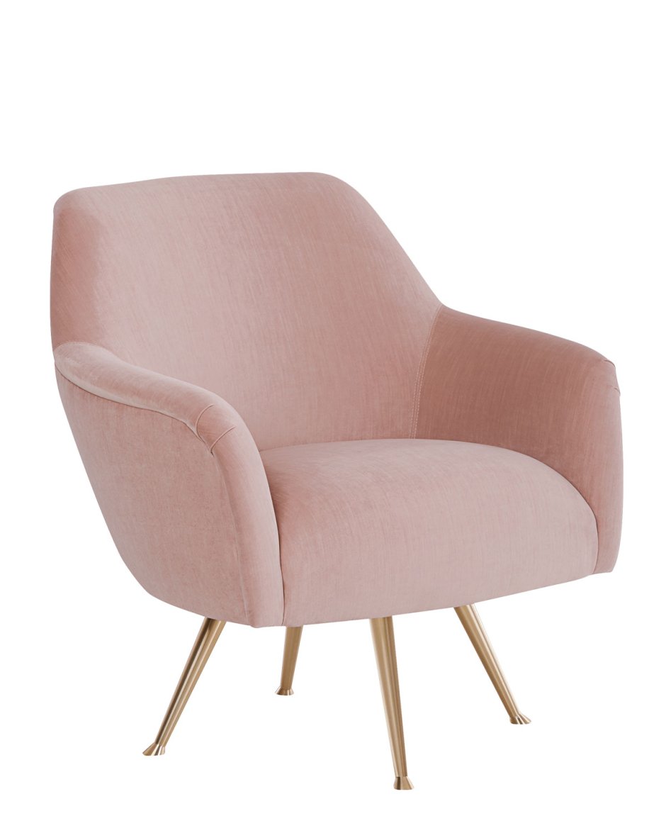 Кресло круглое серое