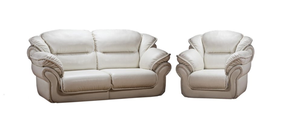 Гостиная с комплектом мягкой мебели