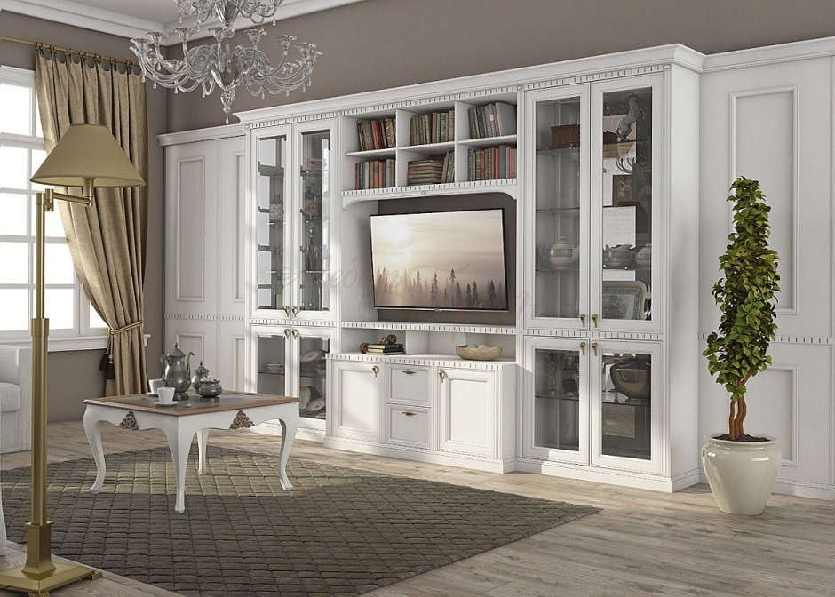 Гостиная Джоконда орех Миассмебель