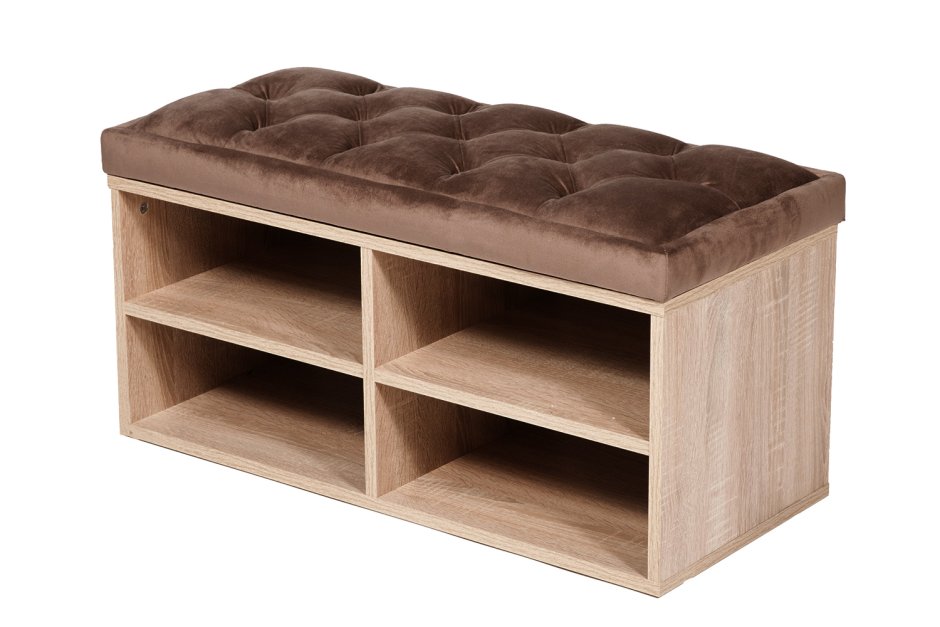 Банкетка обувница Сканди 80