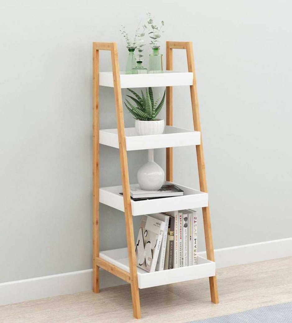 Стеллаж лесенка