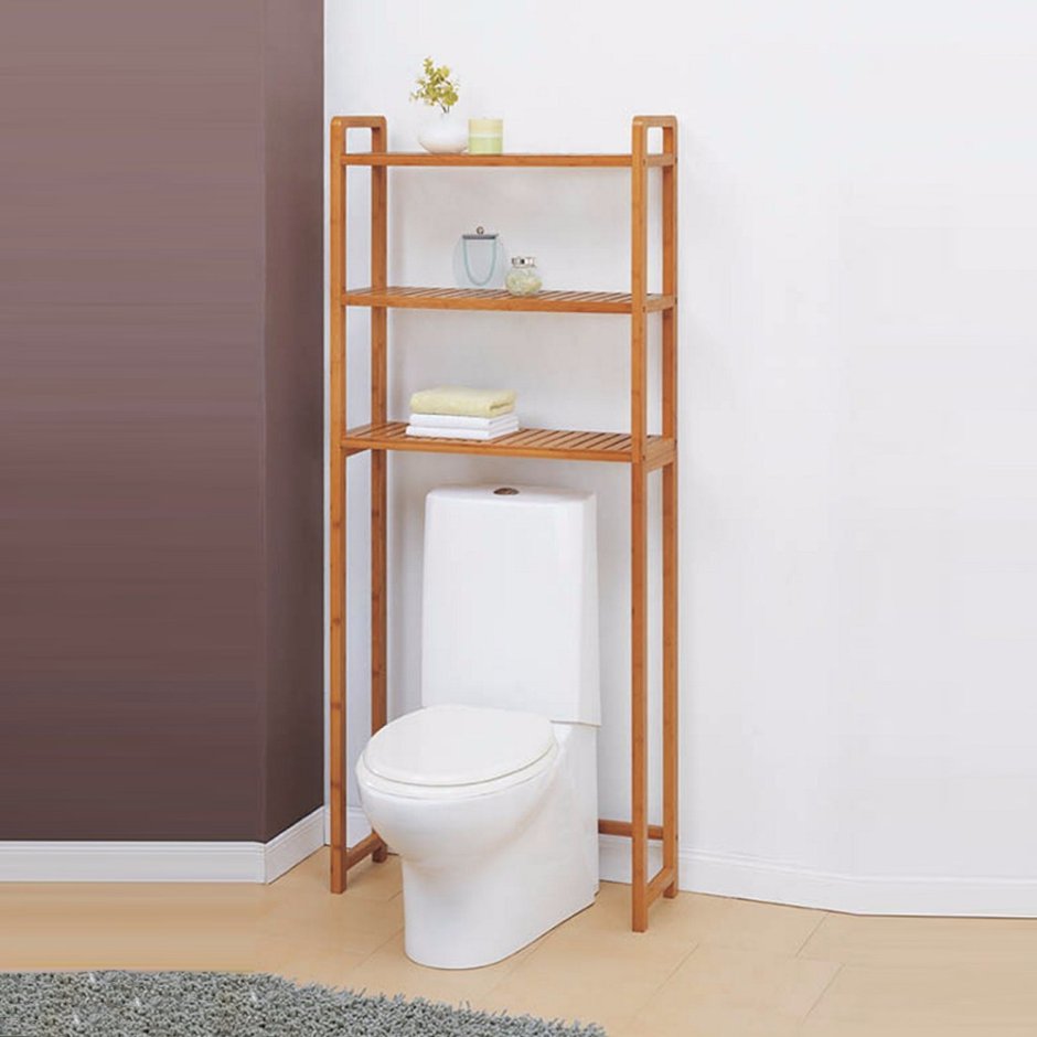 Этажерки для ванной комнаты напольные