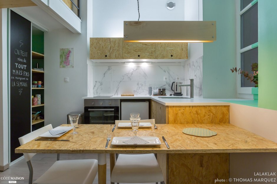 Освещение из ОСБ В интерьере