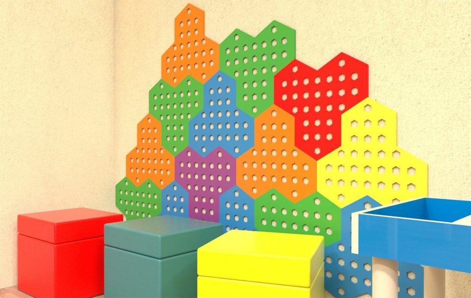 Мягкие стеновые панели для детской