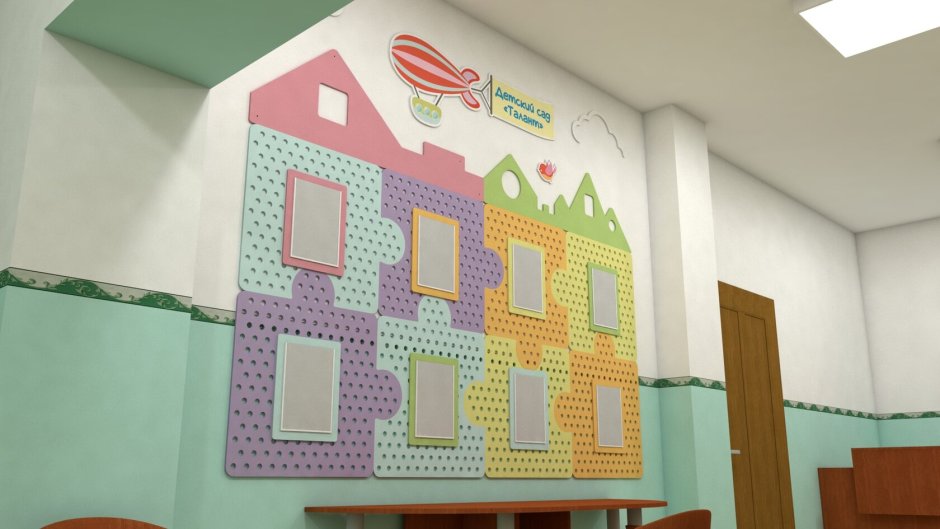 Настенные панели Тетрис