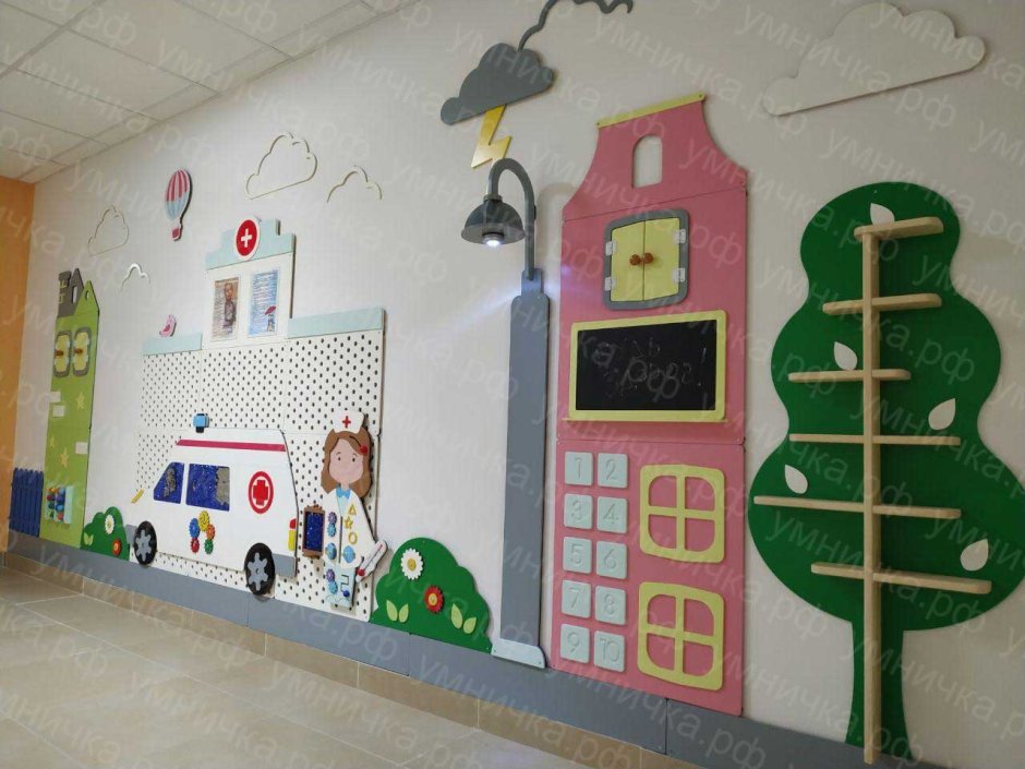 Настенные панели в ДОУ