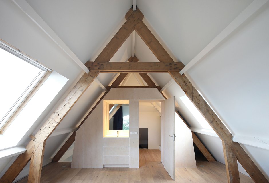 Двускатная мансарда