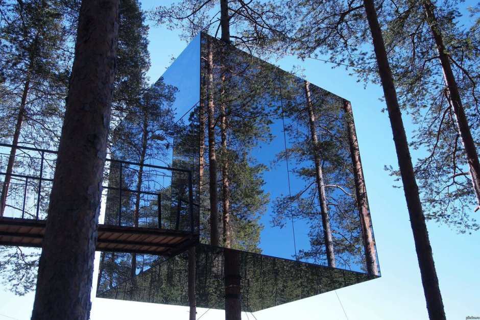 Зеркальный дом Lookout, Шотландия