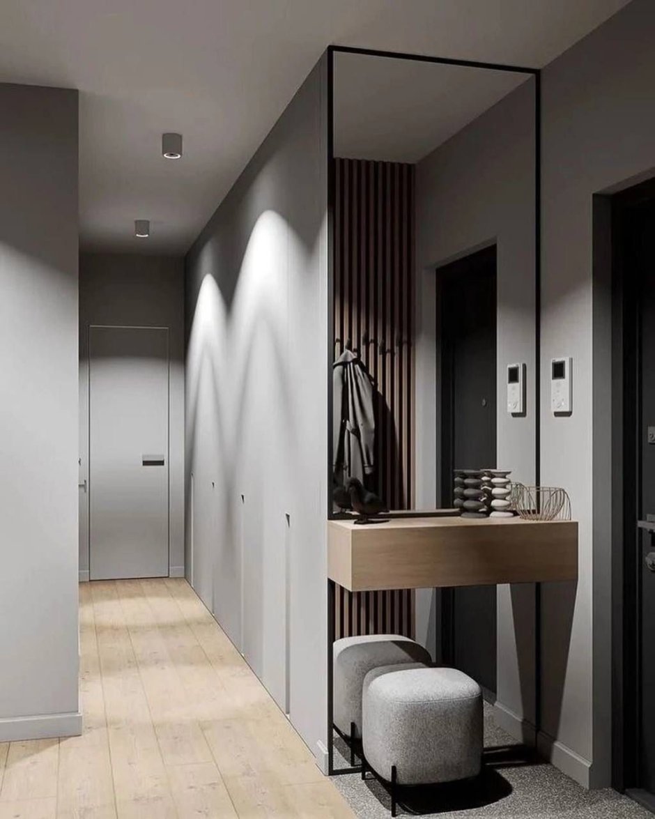 Серо голубой коридор